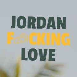 jordan fcking love green bay packers player svg file