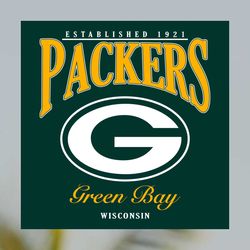 packers green bay wisconsin established 1921 svg file