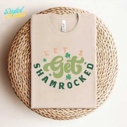 shamrocked -retro st patrick's day svg