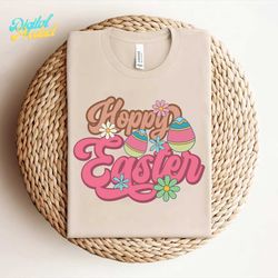 retro hoppy easter png sublimation