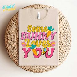 -- retro easter loves you png sublimation