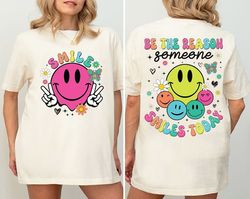 be the reason someone smiles today png, mental health png, positive quotes, sublimation design, digital download, flower