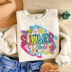 summer vibes dalmatian dots png, summer vibes png, digital download png, bright doodle, lake days png, hello summer png,