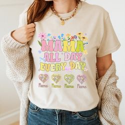 mama all day every day coquette bow mother day shirt | mom mode tshirt | mom life tshirt | mothers day gift | new mom gi
