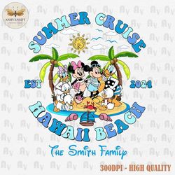 summer cruise hawaii beach png, beach png, mouse and friends png, magical kingdom png, vacay mode png, summer mode png,