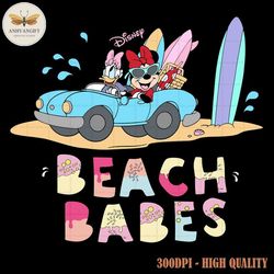 beach babes png, beach trip png, mouse and duck png, magical kingdom png, vacay mode png, summer vibes png, summer break