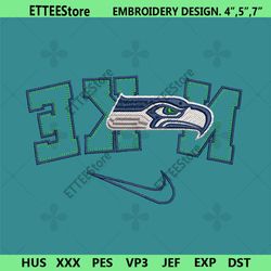 seattle seahawks reverse nike embroidery design download file