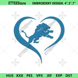 detroit lions embroidery files, nfl embroidery files, detroit lions file