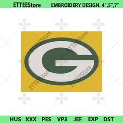 green bay packers embroidery design, nfl embroidery designs, green bay packers file