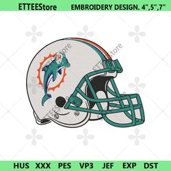 miami dolphins helmet logo machine embroidery