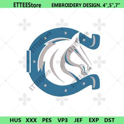 nfl indianapolis colts horseshoe embroidery design