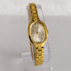 vintage ladies watch luch, gold watch ray, cocktail watch, wristwatch 15 jewels