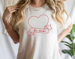 be mine love heart svg love shirt t-shirt design png dtf digital file instant download