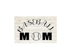 baseball mom svg car decal t-shirt png svg digital file