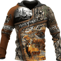 personalized bow hunting all over print hoodie zip hoodie fleece hoodie 3d, bow hunting hoodie zip hoodie 3d t14