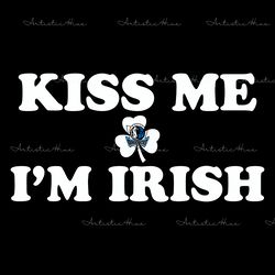 kiss me im irish dallas mavericks svg digital download