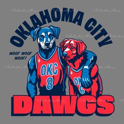oklahoma city dawgs basketball svg digital download