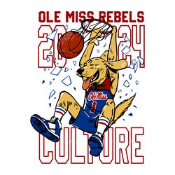 ole miss rebel basketball 2024 culture ncaa svg