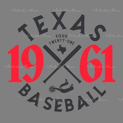 texas baseball team svg cricut digital download