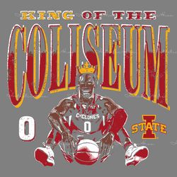 king of the coliseum iowa state cyclones svg