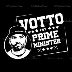 joey votto for prime minister toronto mlb svg