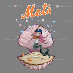 new york mets mermaid baseball mlb png digital download files