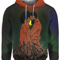 Forever Love Roots Couple Hoodie, African Hoodie For Men Women
