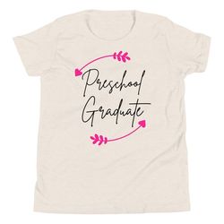 preschool graduate class last day of school grad photo outfit t-shirt