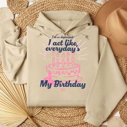 -i act like everydays my birthday ttpd svg