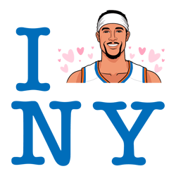 i hart ny knicks basketball svg digital download