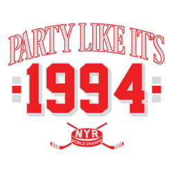 new york hockey party like its 1994 svg digital download