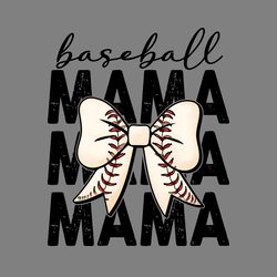 softball baseball mama bow tie png digital download files