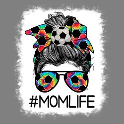 mom life soccer bow tie png digital download files
