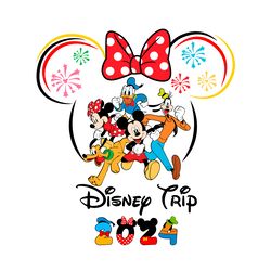 disney minnie family trip vacation svg instant download 2024