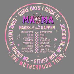glitter mama the motherhood tour png digital download files