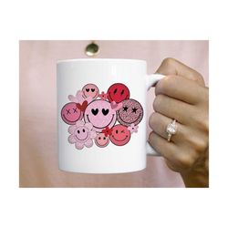 valentines smiley faces png sublimation design | valentines day love smile cowboy hearts roses digital download tshirt d