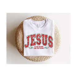 faux sequin png, jesus the reason for the season, faith christmas png, png,retro christmas svg,png, faith png, digital d