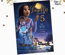 wish birthday invitation, wish editable template, wish birthday party, wish movie party for print or text