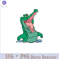 tick-tock the crocodile svg, peter pan svg, disneyland ears clipart svg, vector in svg png jpg pdf format instant downlo