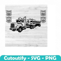 logging truck svg file || truck svg || logging truck shirt | truck driver svg | logging truck | truck clipart | logging