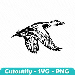 flying duck svg | mallard duck svg | duck hunting svg decals graphics |