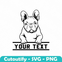 French Bulldog Svg, Frenchie Svg, French Bulldog Clipart, Bulldog Svg, Fr