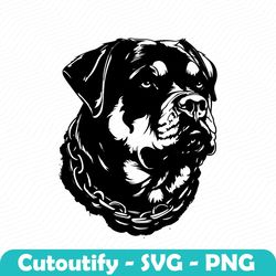 rottweiler svg, loyal rottweiler vector, rottweiler vector cutfile png pdf svg jpg for mugs, tattoos, stickers, clothes,