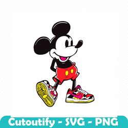 mickey mouse happy svg, mouse svg, cut file digital download svg dxf eps png pdf design for cricut or silhouette cut f