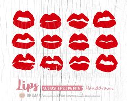 lips svg,lips cut file,kiss,woman lips,valentain,love,kissing,dxf,png,clipart,cricut,silhouette,lips bundle,instant down