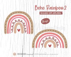 23boho rainbow svg,vector,rainbow with heart,cut file,vinyl,girl,birthday,eps,png,printable,clipart,cricut,silhouette,in