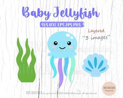 24cute jellyfish svg,baby,cut file,layered,dxf,sea animal,baby shower,birthday,cricut,png,kid,vinyl,silhouette,instant d