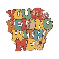 retro you belong with me taylor travis svg