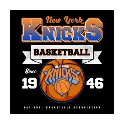 new york knicks basketball 1946 nba png