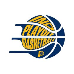 indiana pacers 2024 nba playoffs game 6 gold out svg